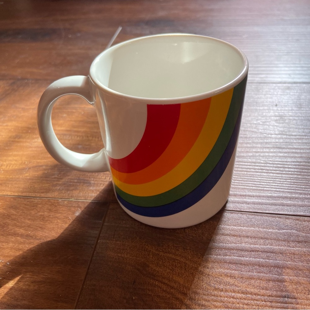 🌈 Vintage 80’s Rainbow Mug 🌈 - Picture 6 of 8